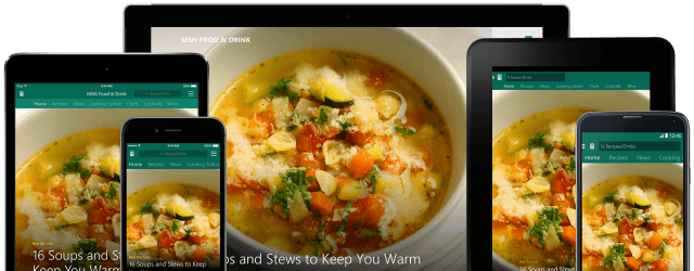 Microsoft Launches Suite of MSN Apps on iOS, Android and Amazon Devices