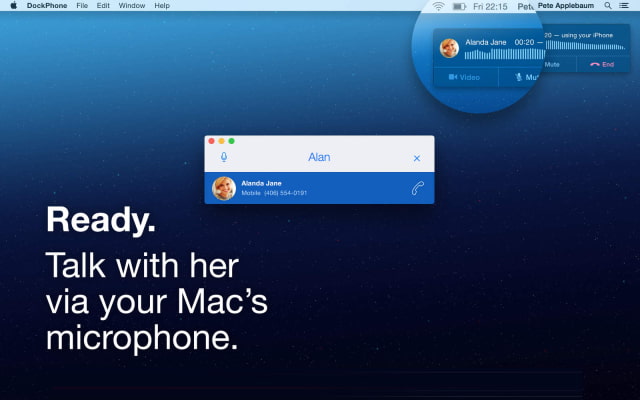 DockPhone Lets You Easily Make Phone Calls From Your Mac