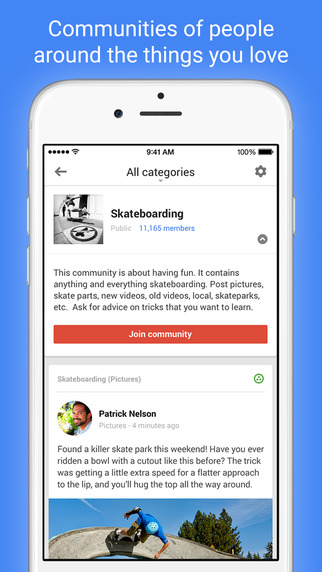 Google+ App Gets iPhone 6 Support, Polls, Share Extension