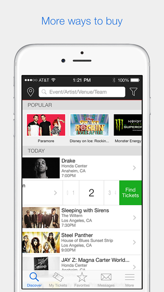 Ticketmaster App Gets Apple Pay Support