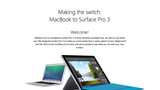 Microsoft Launches 'Mac to Surface Pro 3' Site for Switchers