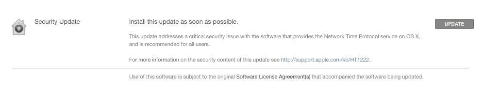 Apple Releases Critical Security Update for OS X