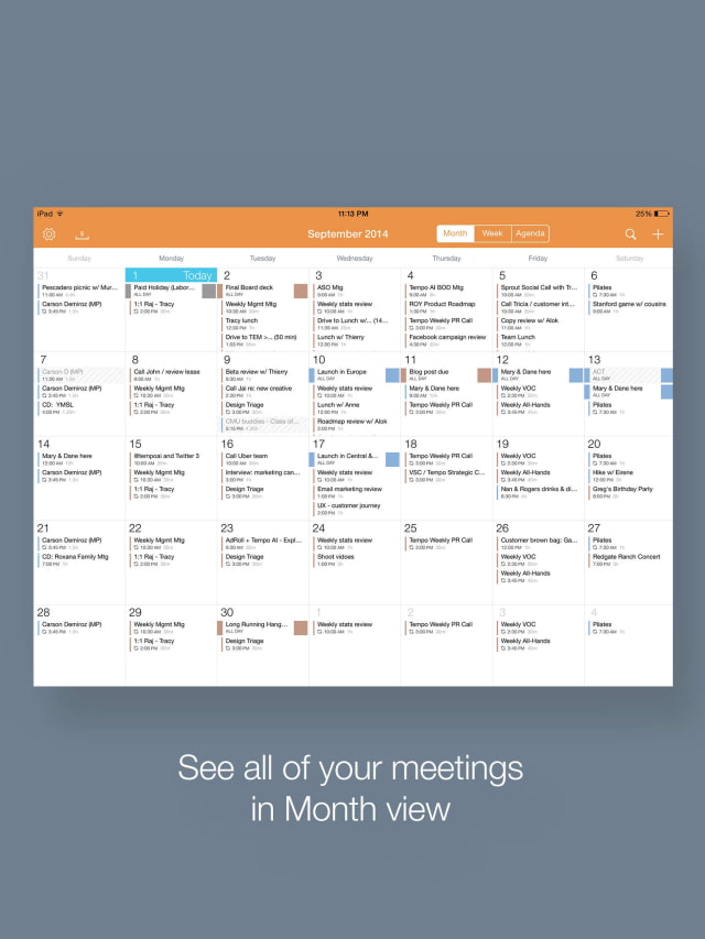 Tempo Smart Calendar App Gets Today Widget, Interactive Notifications, Evening Alert, More