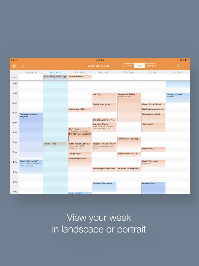 Tempo Smart Calendar App Gets Today Widget, Interactive Notifications, Evening Alert, More