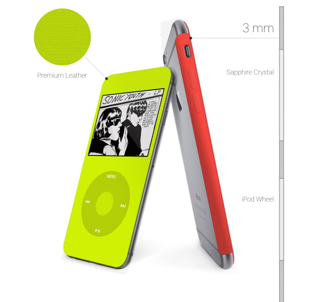 iPod Cover Concept Shows a Smart Accessory Cover for iPhone 6