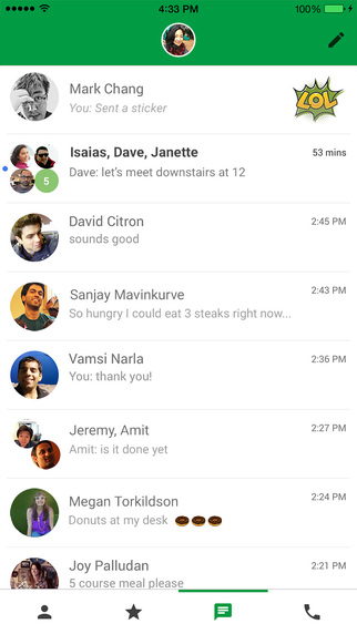 Google Hangouts App Gets New Sticker Packs, Location Sharing, Status Messages, and More