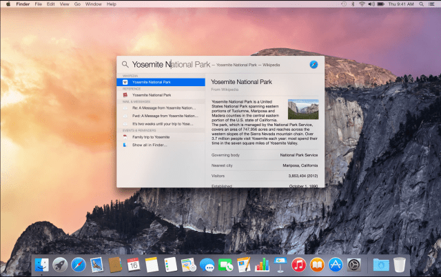 Glitch in OS X Spotlight Exposes Private Details to Spammers and Phishers