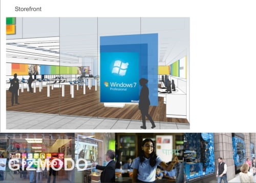 Planes de Diseño de las Tiendas Microsoft filtrados a la prensa