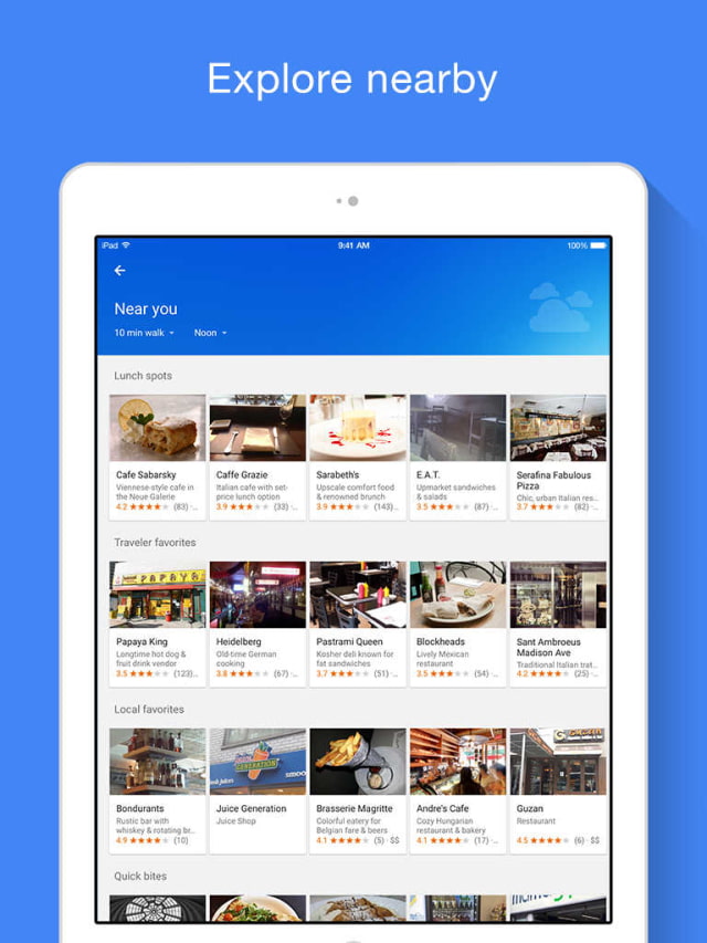 Google Maps App for iOS Updated With Weather Information, Restaurant Search Filters, More