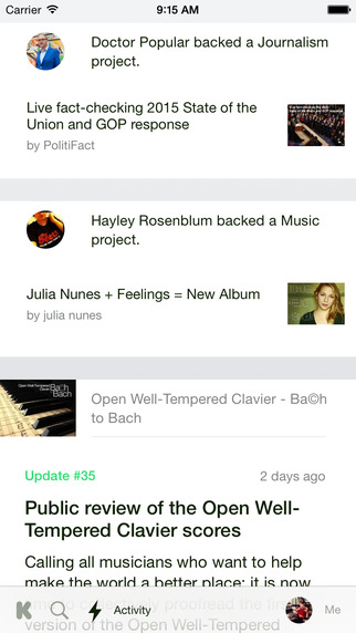 Kickstarter App Gets Major Update Bringing iPad Support