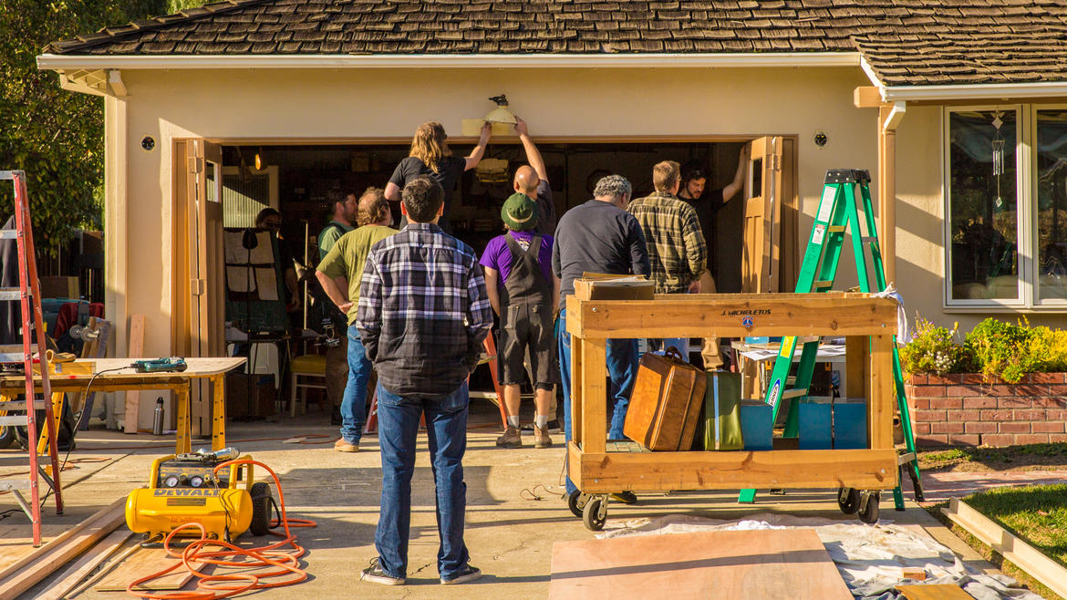 Filming for Steve Jobs Movie Finally Begins at Jobs&#039; Childhood Home [Photos]