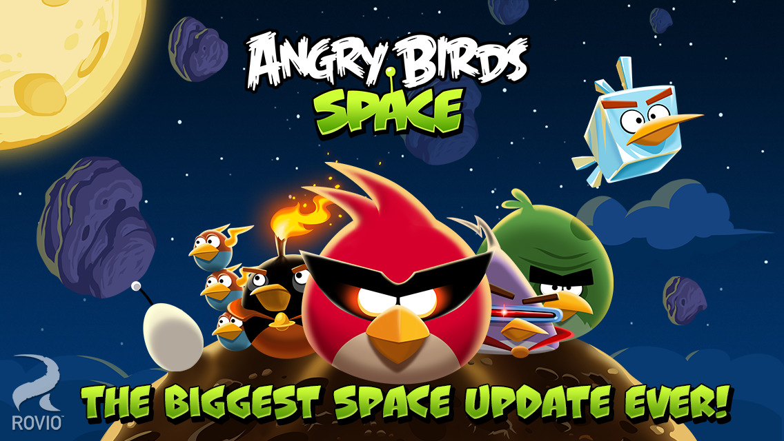 Angry Birds Space Gets Uploaded With New Brass Hogs Levels, Mirror World, More