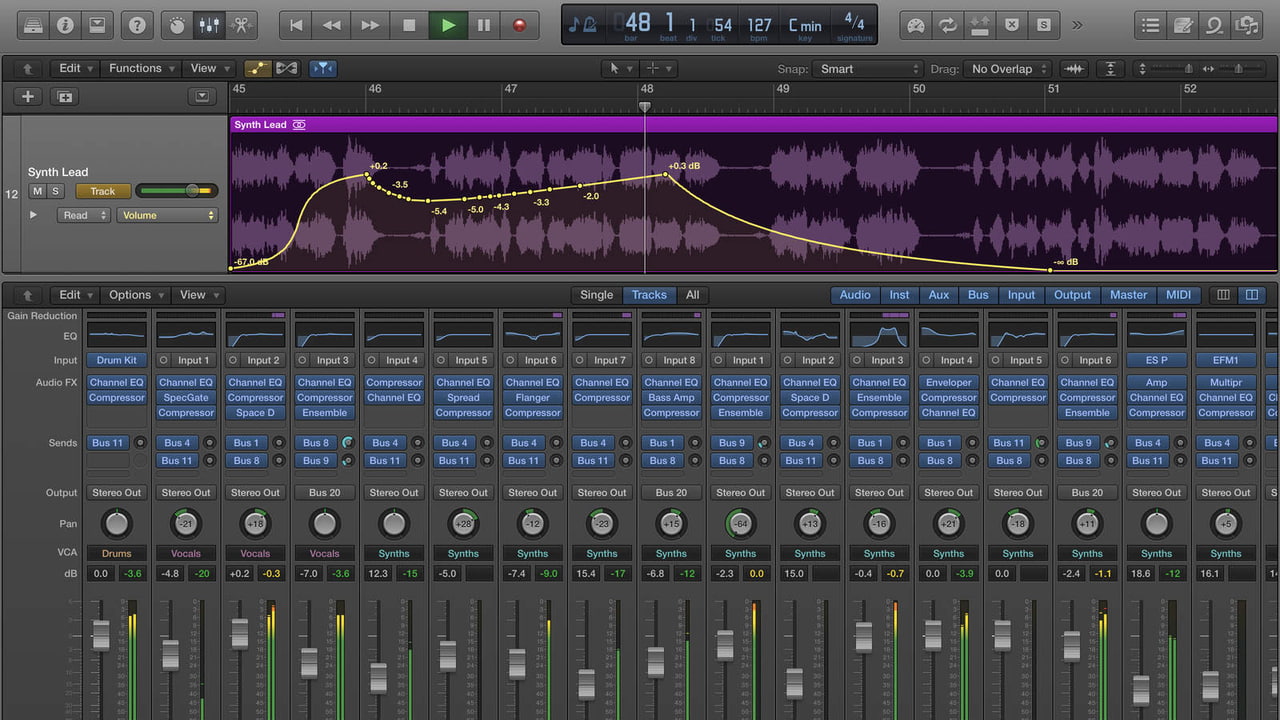 apple releases logic pro x 10 1 with