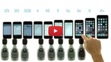 Speaker Volume Test: iPhone 6 Plus vs. 6 vs. 5s vs. 5c vs. 5 vs. 4S vs. 4 vs. 3GS vs. 3G vs. 2G [Video]