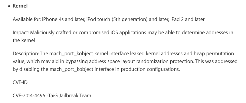 Apple Blocks TaiG Jailbreak With iOS 8.1.3