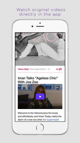 Yahoo App Gets Redesigned With Interactive Digital Magazine Features