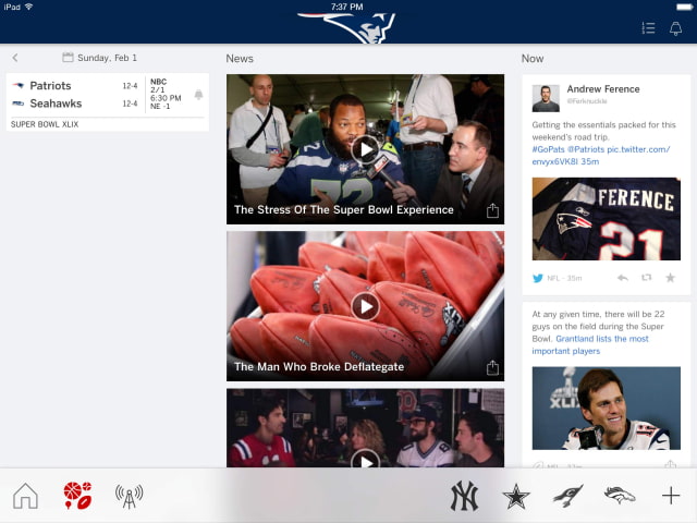 ESPN App Gets Updated With iPad and iPhone 6 Support