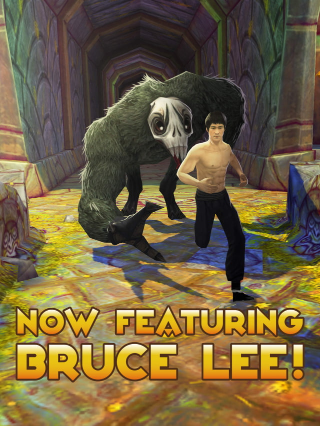 Temple Run 2 Adds Limited Time Bruce Lee Character - iHash