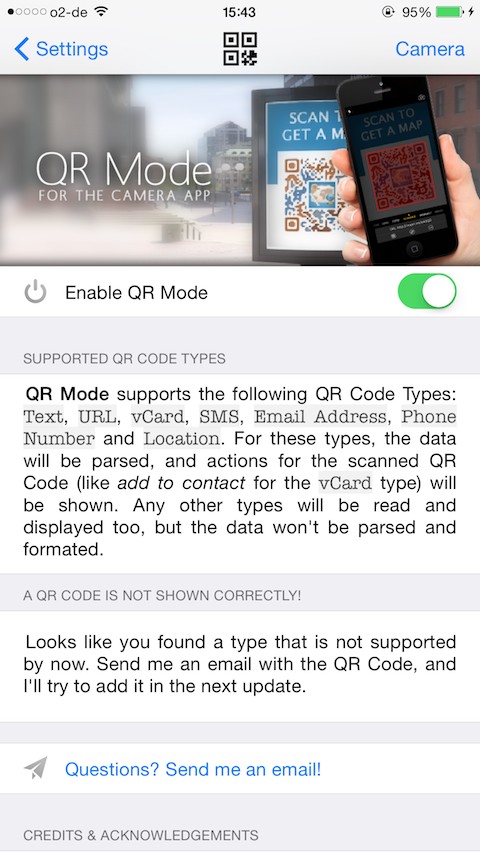 QR Mode Tweak Turns Your Camera Into a QR Code Reader