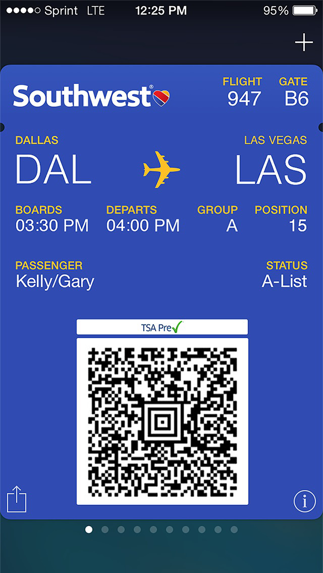 Southwest Airlines App Finally Gets Updated With Passbook Support