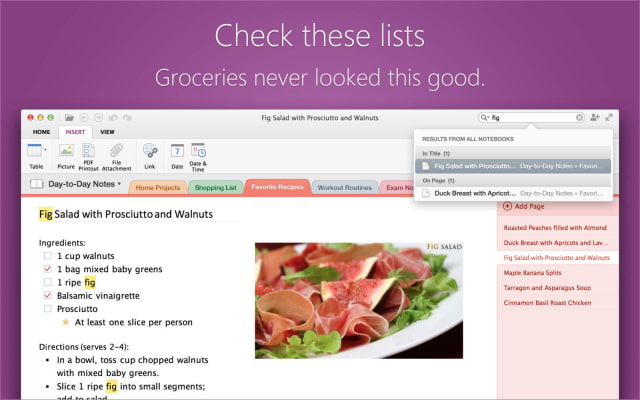 Microsoft OneNote for OS X Gets OCR Support