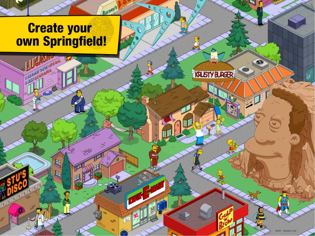 The Simpsons: Tapped Out Gets Heroes and Villains Update