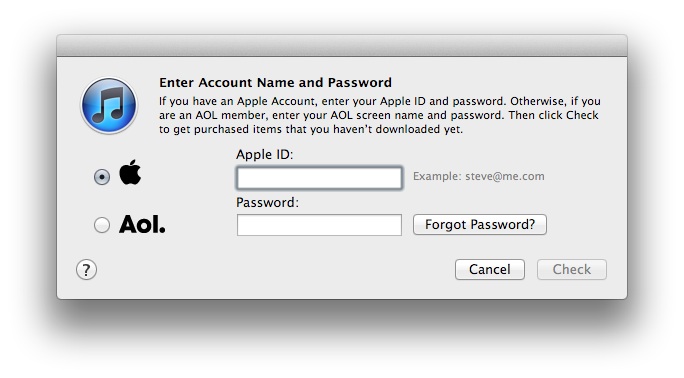 iTunes Users Who Sign In With AOL Username Must Convert to Apple ID Before March 31st