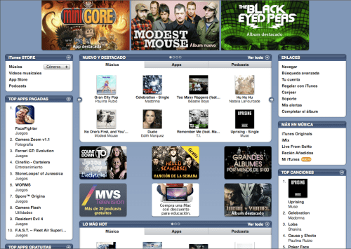 Apple Launches iTunes Store in Mexico