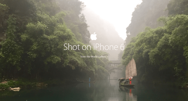 Apple Updates Homepage to Feature Photos &#039;Shot on iPhone 6&#039;