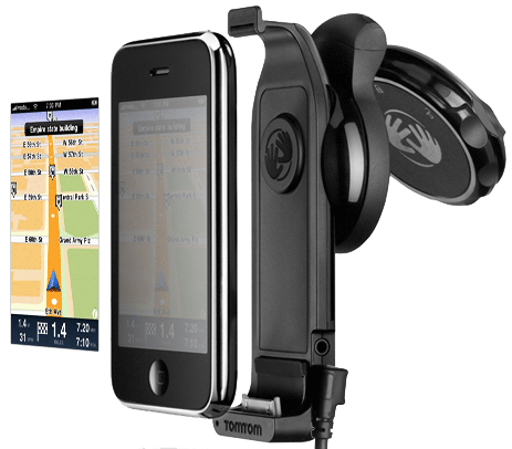 TomTom iPhone GPS App and Car Kit Listed for £99