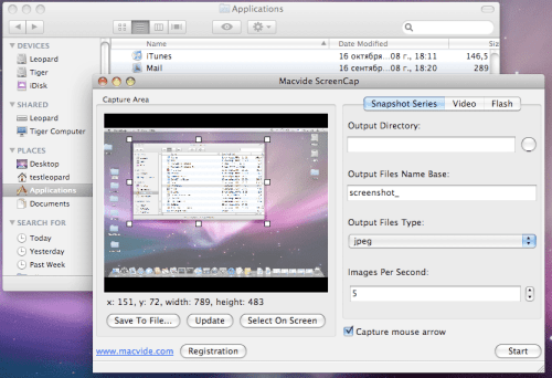 MacVide Releases ScreenCap 2.2