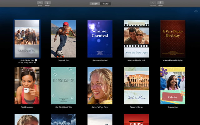 Apple Updates iMovie for Mac with Photos App Integration