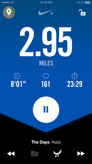 Nike+ Running App Gets In-Run Controls, Level Colors, Landscape Support, More