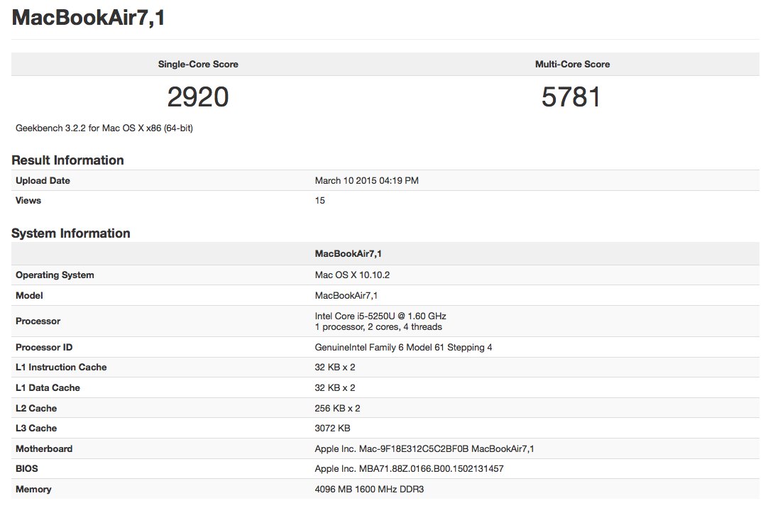 Early Benchmarks for the New MacBook Pro and MacBook Airs