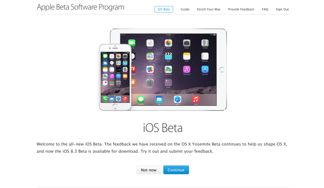 Apple Launches First Ever Public Beta of iOS [Download]