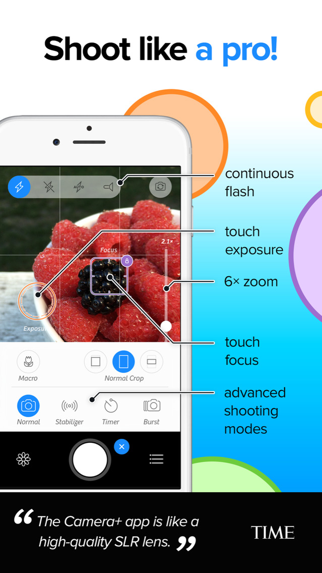 Camera+ App Gets Today Widget, Native UI for iPhone 6, Direct Instagram Sharing, More