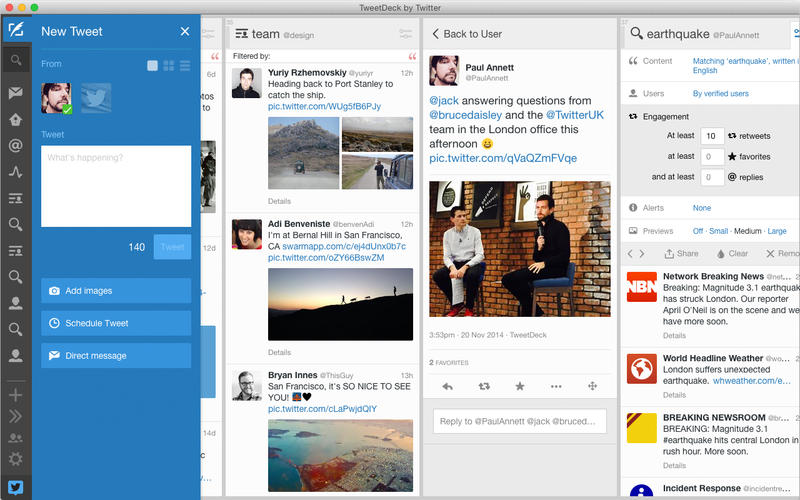 Twitter Updates TweetDeck for Mac With Teams, Group DMs, In-Line Video, Dataminr, More