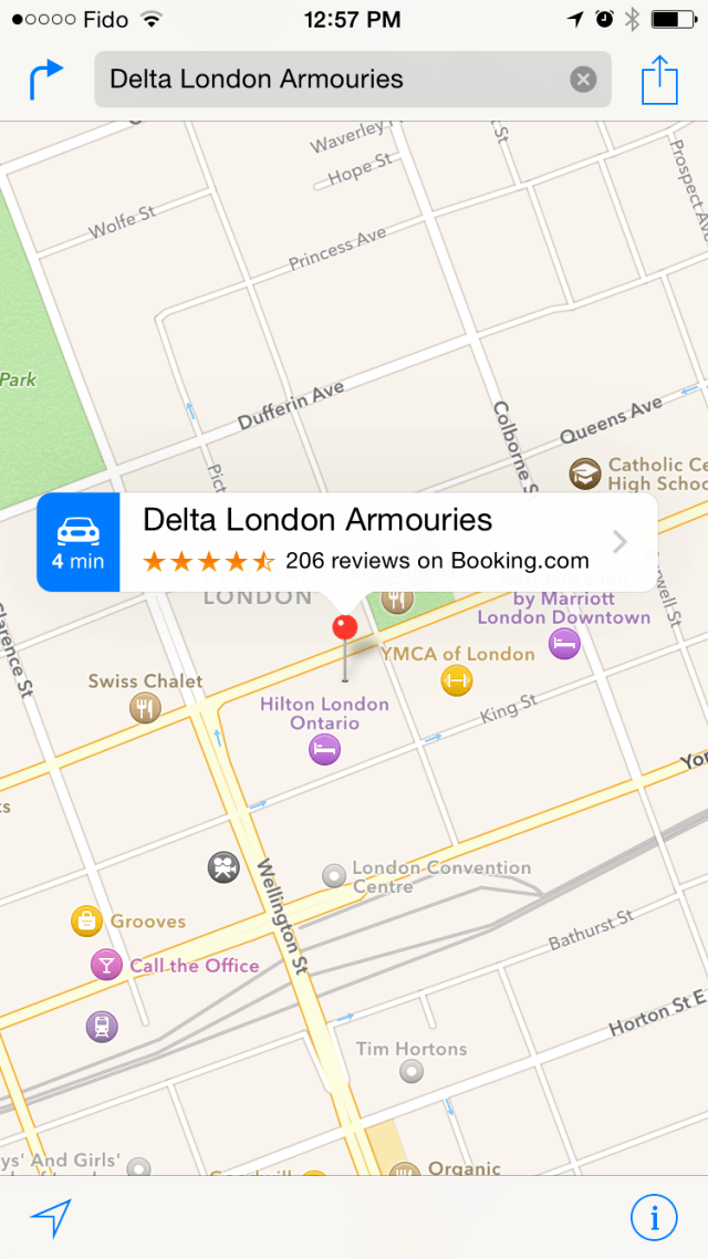 Apple Maps Gets Hotel Reviews From TripAdvisor, Booking.com