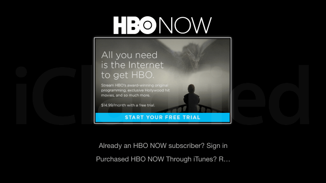 HBO NOW Launches on the Apple TV