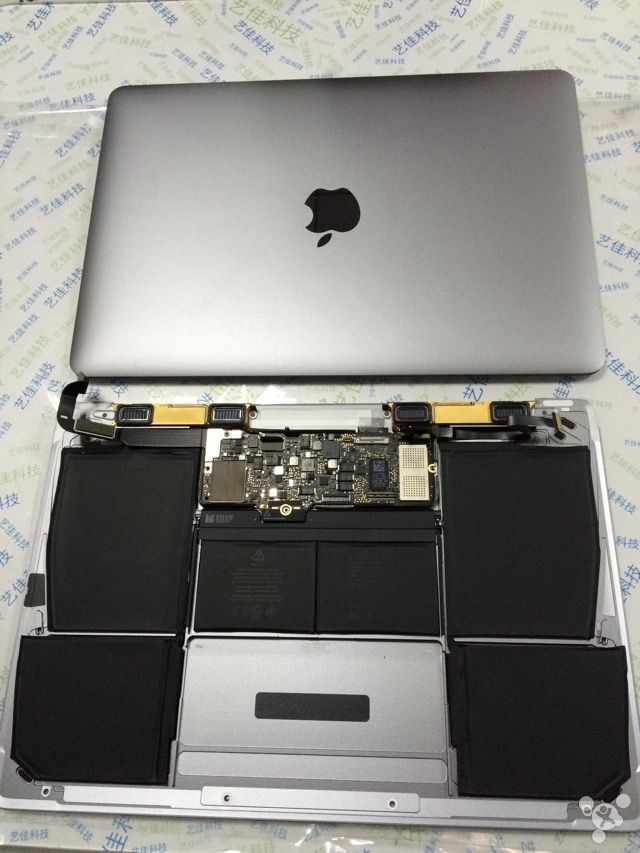 Early Teardown of the New 12-Inch Retina MacBook [Photos]