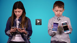 Kids Choose Between the Apple iPhone and Samsung Galaxy [Video]