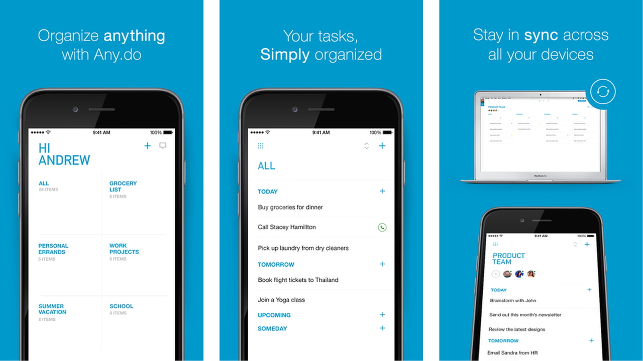 Any.do To-Do List App Gets Complete Design Update, Navigation Overhaul ...