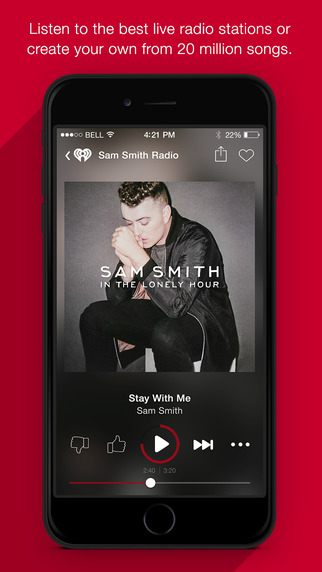 iHeartRadio Gets Refreshed Play Design, Apple Watch Integration With Voice Search