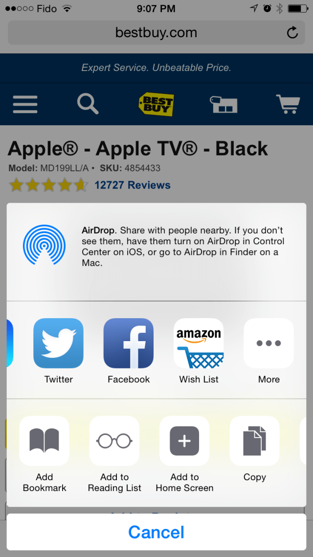 The Amazon app has been updated with a new iOS 8 sharing extension that let...