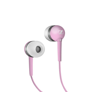 Pink Sennheiser Headphones for Breast Cancer
