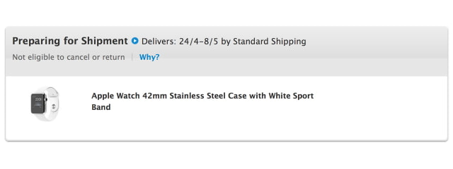 Apple Watch Pre-Orders Are Being Prepared for Shipment [Image]