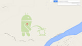 Android Bot Spotted Urinating on Apple Logo in Google Maps [Images]