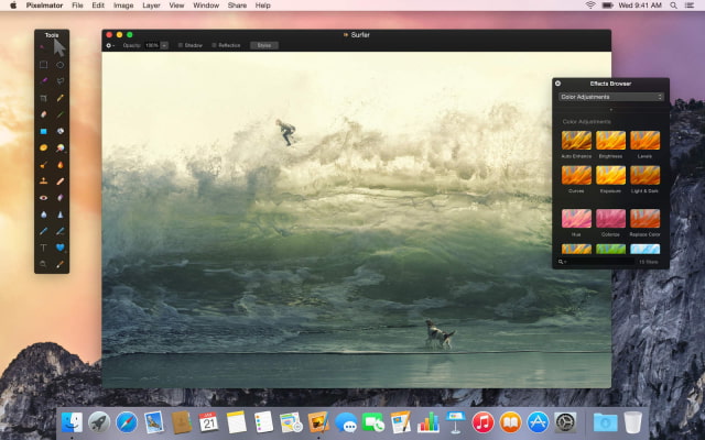 Pixelmator for Mac Gets Support for the New Photos App and the Force Touch Trackpad