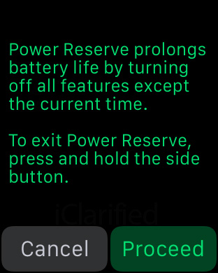 How to Put Your Apple Watch In Power Reserve Mode [Video]