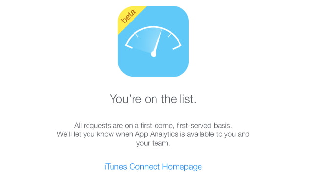 Apple is Now Accepting Developer Signups for a New iTunes Connect App Analytics Feature